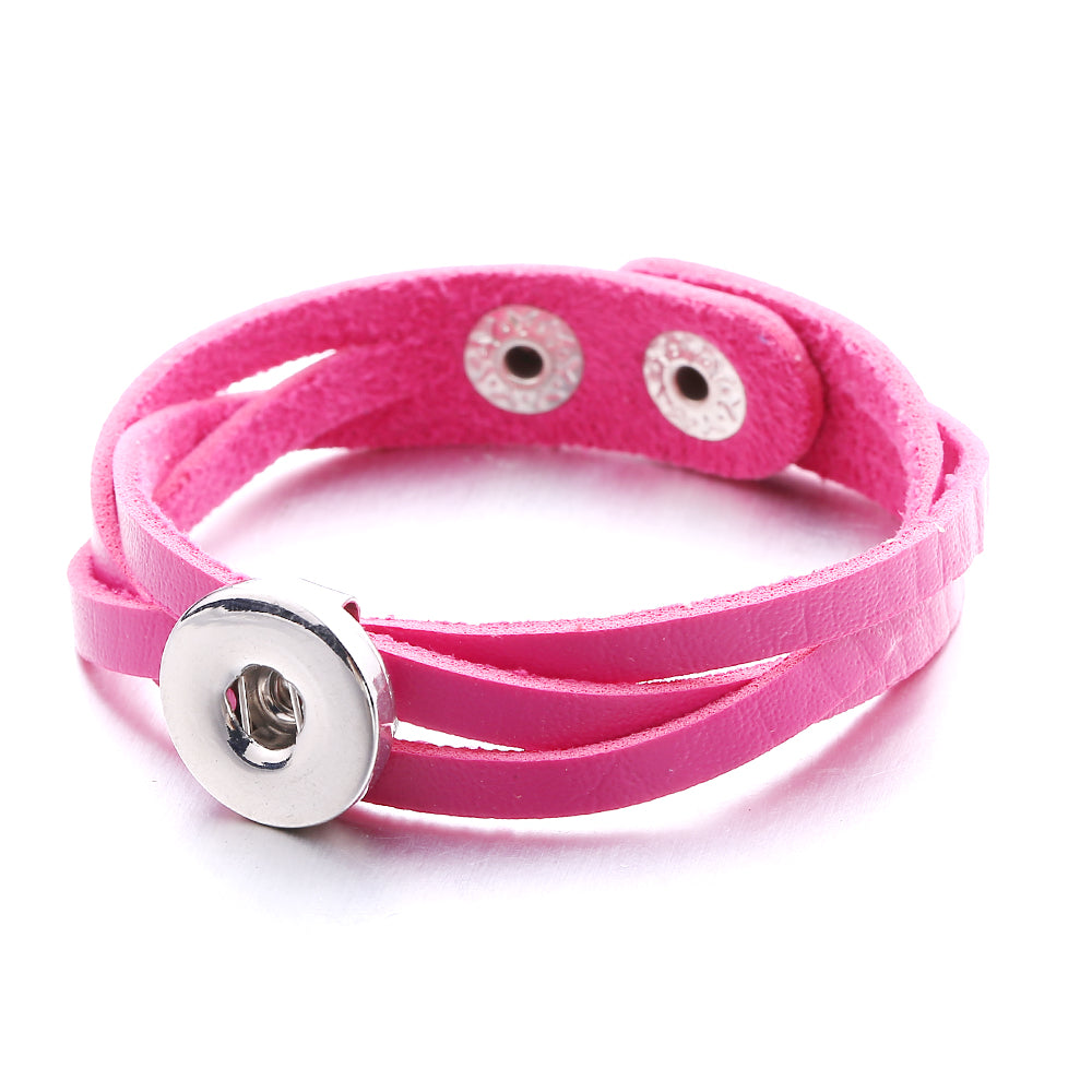 Vintage Leather Snap Bracelet – Wear Your Story, Your Way