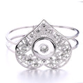Crystal Teardrop Snap Bracelet – A Sparkle Made for Your Special Moments