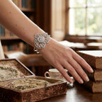 Crystal Teardrop Snap Bracelet – A Sparkle Made for Your Special Moments