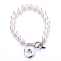 Timeless Pearl Snap Charm Bracelet