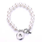 Timeless Pearl Snap Charm Bracelet