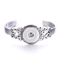 Vintage Grace Filigree Snap Cuff