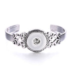 Vintage Grace Filigree Snap Cuff