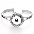 Celestial Sparkle Crystal Snap Cuff