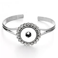 Celestial Sparkle Crystal Snap Cuff