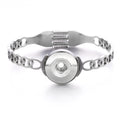 Eternal Link Silver Snap Bracelet