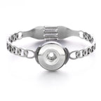 Eternal Link Silver Snap Bracelet