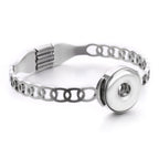 Eternal Link Silver Snap Bracelet