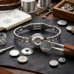 Eternal Link Silver Snap Bracelet